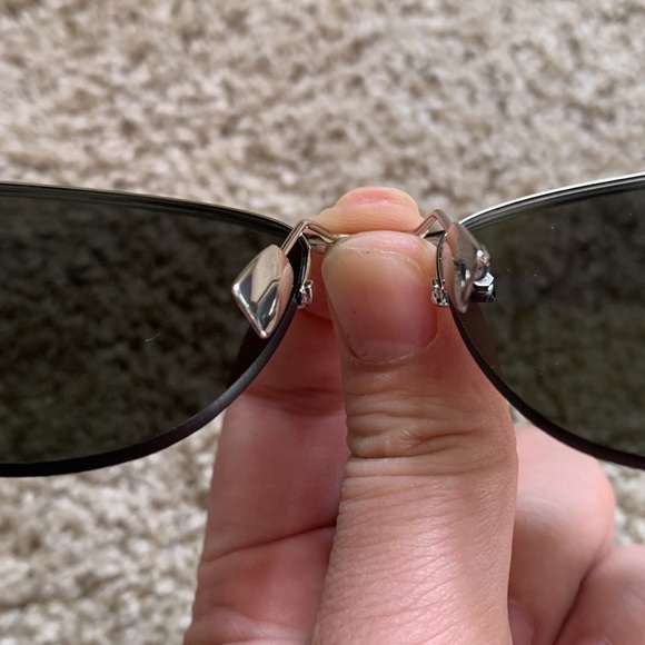 Saint Laurent SL464 Silver Grey Sunglasses - Picture 8 of 13